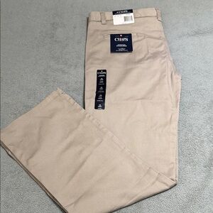 Chaps Kids Tan Casual Pants